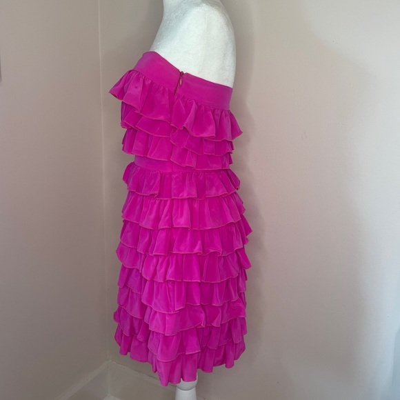 Pink Ruffle Dress - Picture 2 of 3